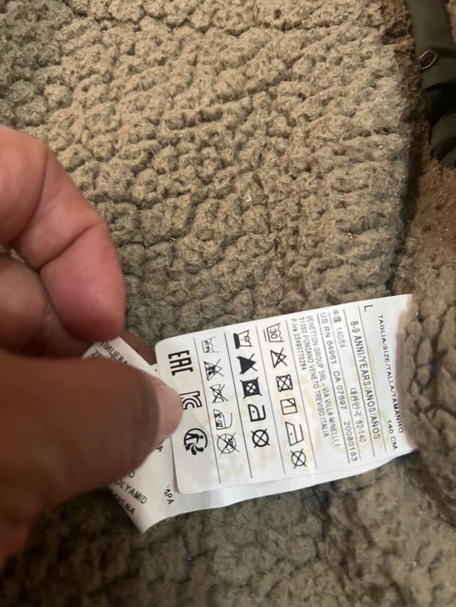 Chaqueta Benetton niña 8-9 años