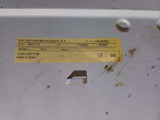 Vitrocerámica Balay touch control