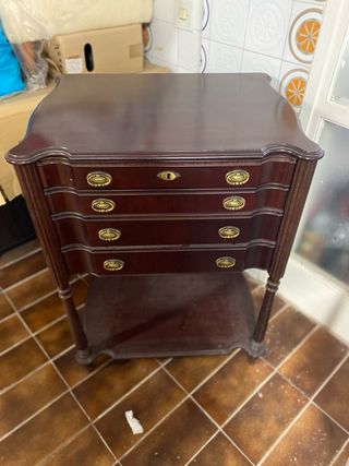 Mueble madera 4 cajones