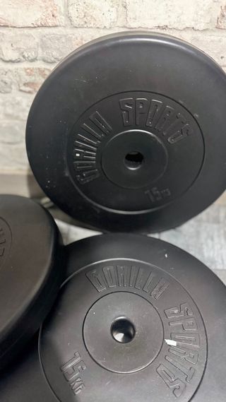 Discos Halteras Gorilla Sports 15kg