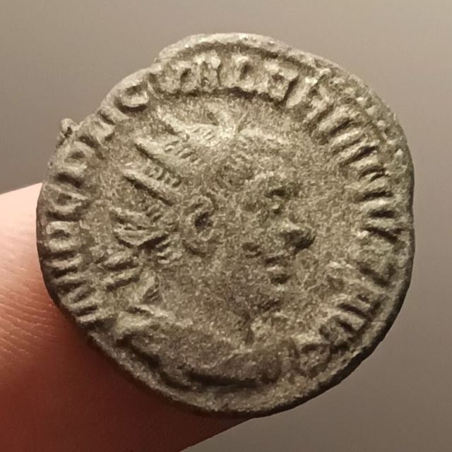 Moneda romana - Valeriano - LAETITIA AVGG