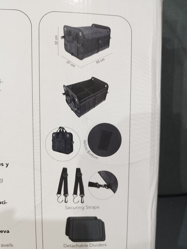 Organizador maletero coche Audiolink