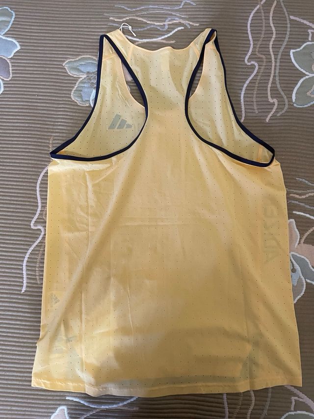 Camiseta Adidas Adizero hombre Running, talla XS