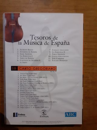 Tesoros Música España - 8 CDs