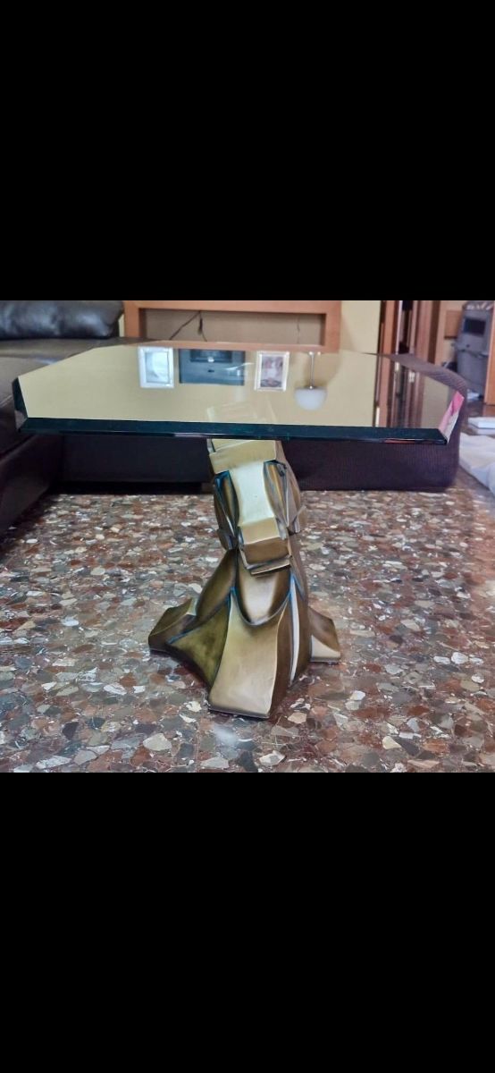 Mesa centro cristal - Caballo