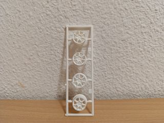 Llantas 1:24 maqueta coche