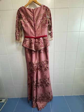 Vestido Madrina Valerio Luna - Rojo Dorado