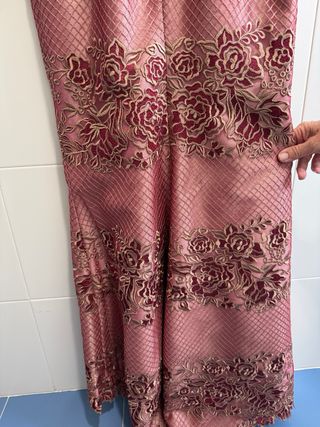 Vestido Madrina Valerio Luna - Rojo Dorado