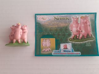 3 cerditos Shrek Kinder - Figura