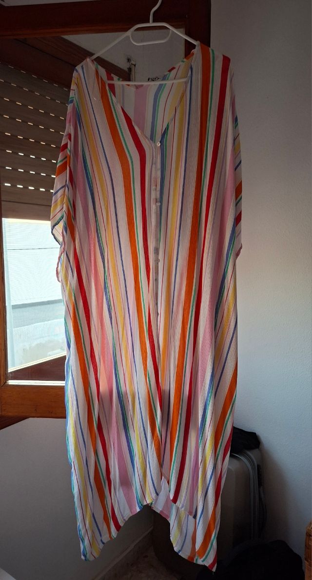 Vestido Kappahl rayas multicolor - Talla única