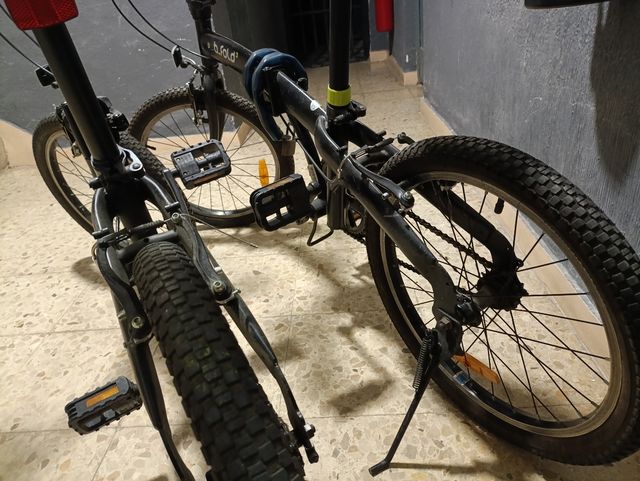 2 Bicicletas Plegables b.fold