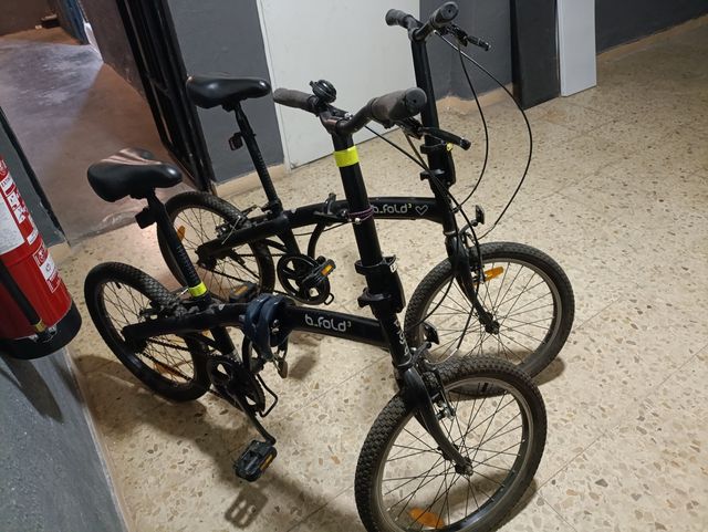 2 Bicicletas Plegables b.fold