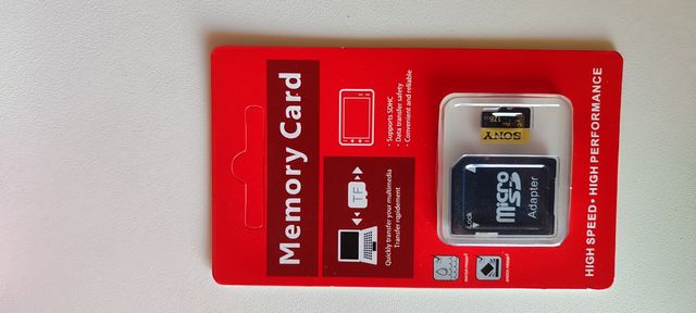 MicroSD Sony 128GB + Adattatore