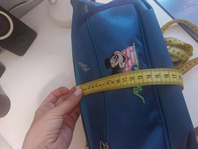 Neceser Mickey Mouse vintage azul