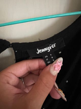 Vestido negro Jennifer - S