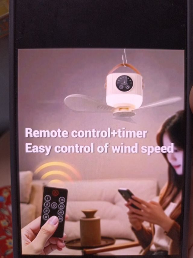 Ventilador Portátil 4 en 1 a estrenar 