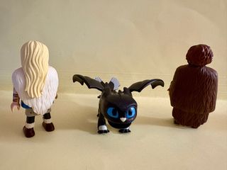 Playmobil Astrid Hipo como entrenar a tu Dragon