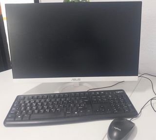 Monitor ASUS + Teclado y ratón Logitech