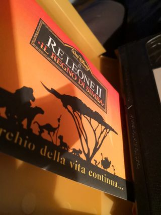 VHS Il Re Leone I & II