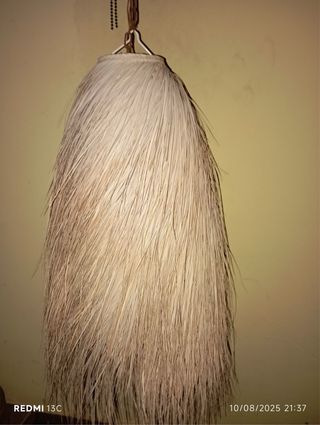 Lampara colgante sisal 