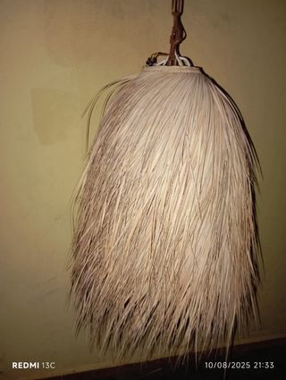 Lampara colgante sisal 