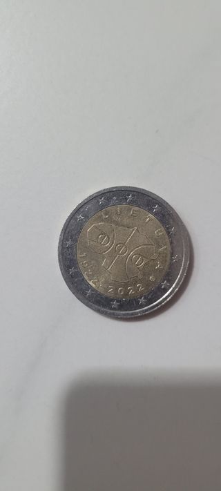 Moneda 2€ Lituania 2022