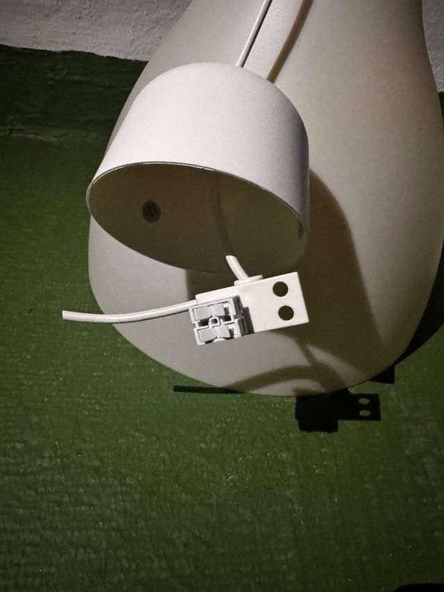 Lámpara colgante blanca