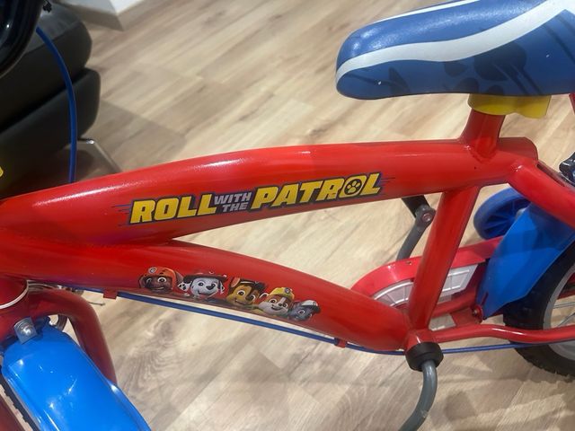 Bicicleta Paw Patrol 12" Toimsa