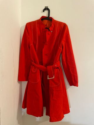 Chaqueta roja vintage