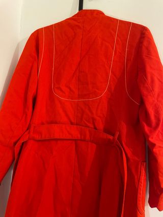 Chaqueta roja vintage