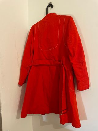 Chaqueta roja vintage
