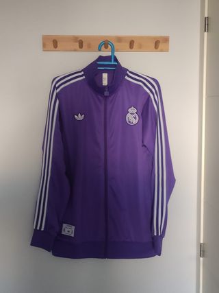 Sudadera cremallera Real Madrid Vintage. Talla XL