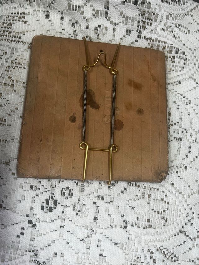 Piastrella antica.. scena di campagna.