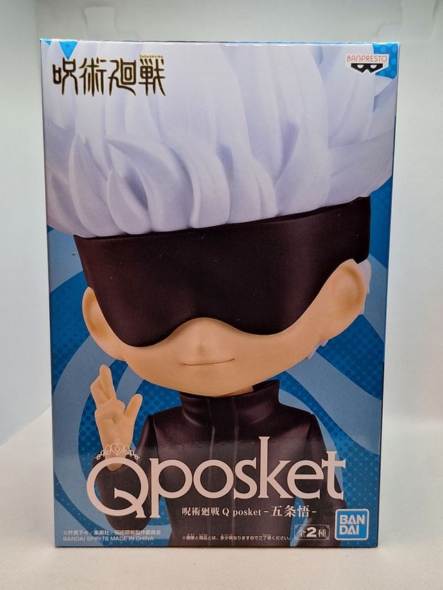 Figura Qposket Gojo Satoru de Jujutsu Kaisen