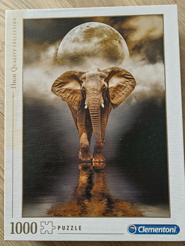 Puzzle Clementoni 1000 piezas, como nuevo