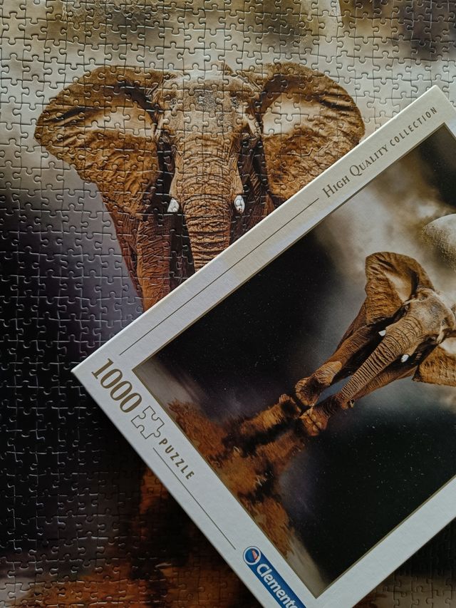 Puzzle Clementoni 1000 piezas, como nuevo