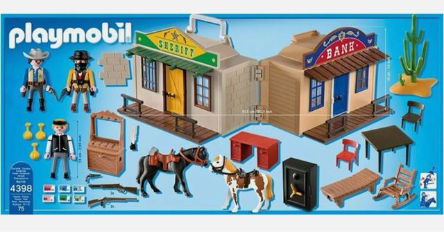Playmobil West: Sceriffo e banca