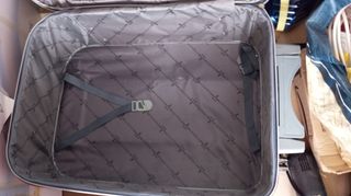 Maleta viaje Alexander Milano azul-roja