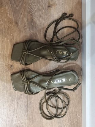 Sandalias Vienty - Verde Oliva