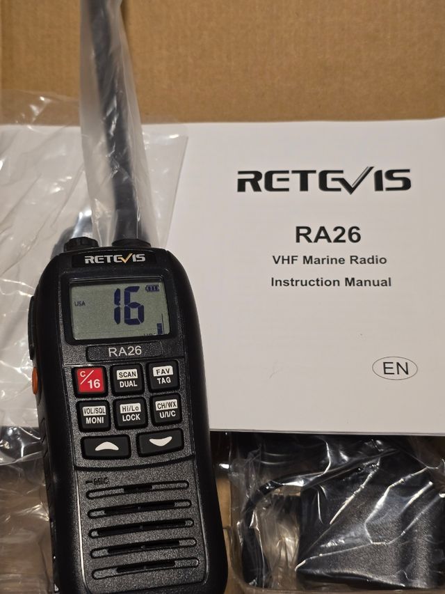 Radio VHF MARINA PROFESSIONALE Retevis RA-26.