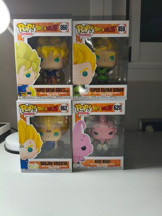 4 Funko Pop Dragon Ball Z