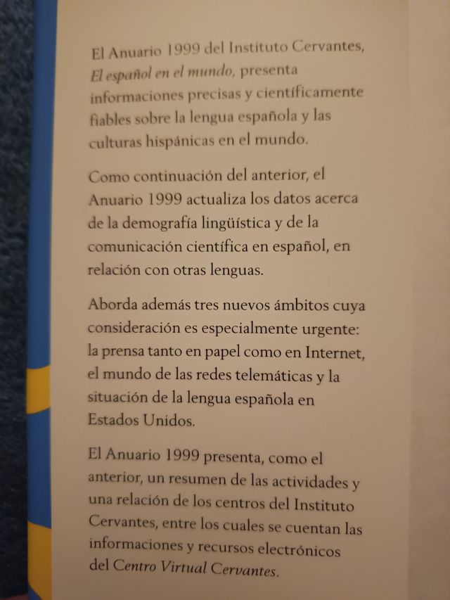 EL ESPAÑOL EN EL MUNDO.