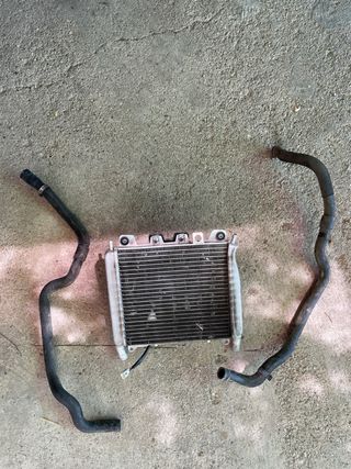 Radiador y electroventilador Piaggio Beverly 