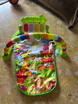 Alfombra actividades bebé multicolor