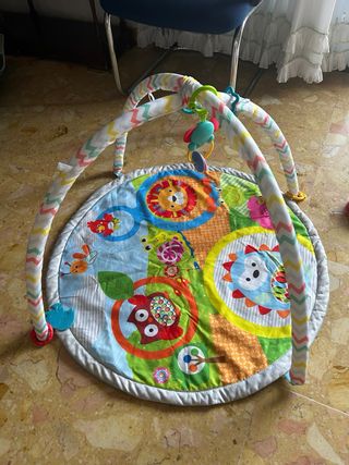 Alfombra actividades bebé multicolor