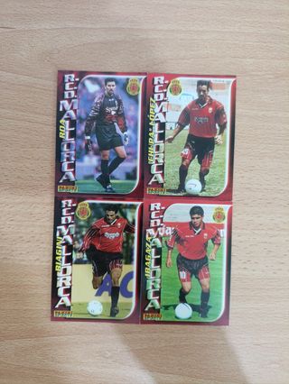 15 Cromos futbol RCD Mallorca Panini 