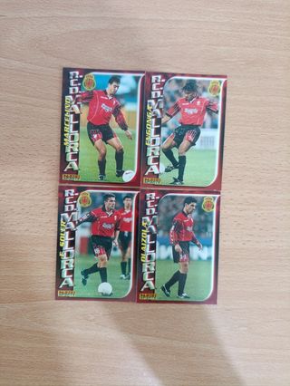 15 Cromos futbol RCD Mallorca Panini 