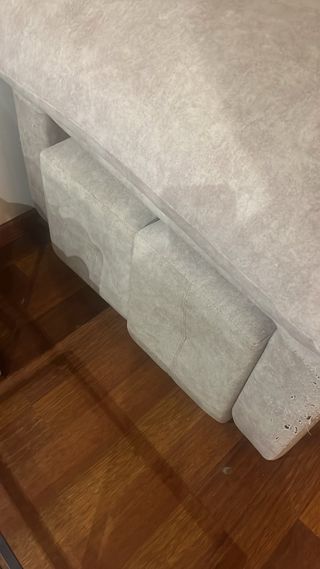 Sofá chaise longue beige 2 relax