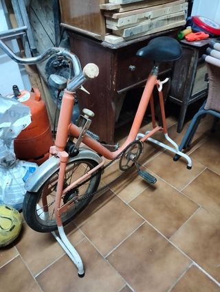 Bicicleta estática vintage