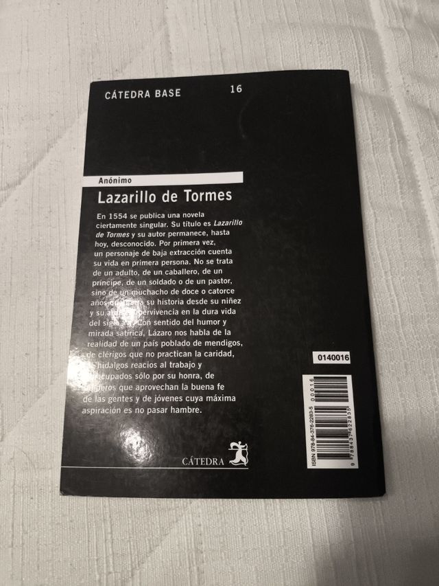 Lazarillo de Tormes (Catedra Base) (Spanish Edi...